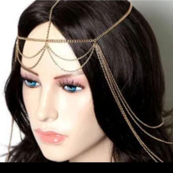 NWOT Gold Head Chain - Picture 1 of 1